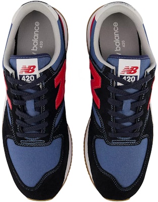 New Balance 420 Series v2 Resistente y Cómodo Azul 'Negro' UL420VB2 Shop New Balance 420 Series v2 Resistente y Cómodo Azul 'Negro' UL420VB2