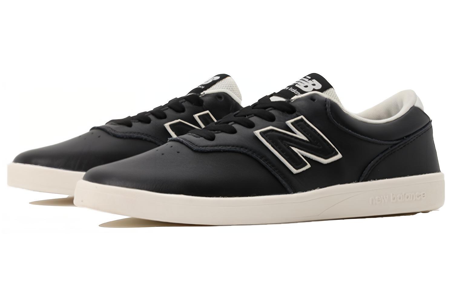 Shop New Balance 424 Baskets ''Noir Blanc'' AM424CLU