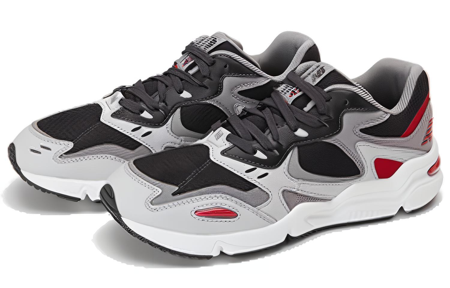 Lookbook New Balance 426 Grau/Schwarz/Rot ML426LD1