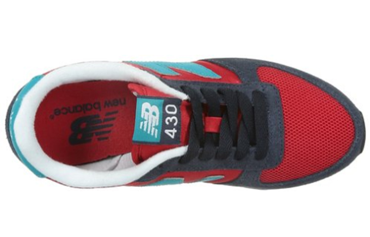 Lookbook New Balance 430 Serie Scarpe Basse Assorbimento Urti Resistenti Rosso Blu U430SMNR