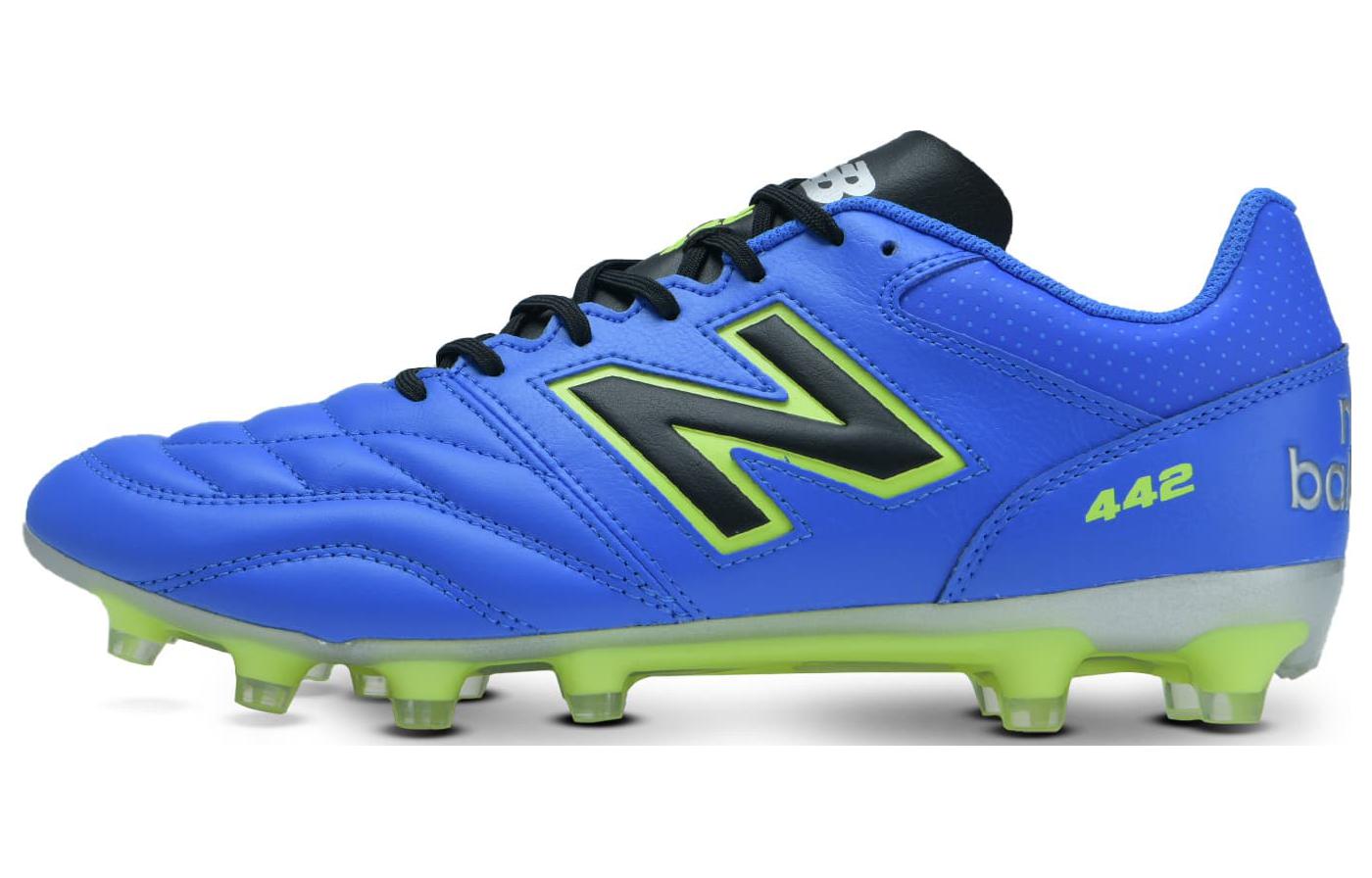 Buy New Balance 442 HG BH2 防滑耐磨 硬地足球場足球鞋 藍色