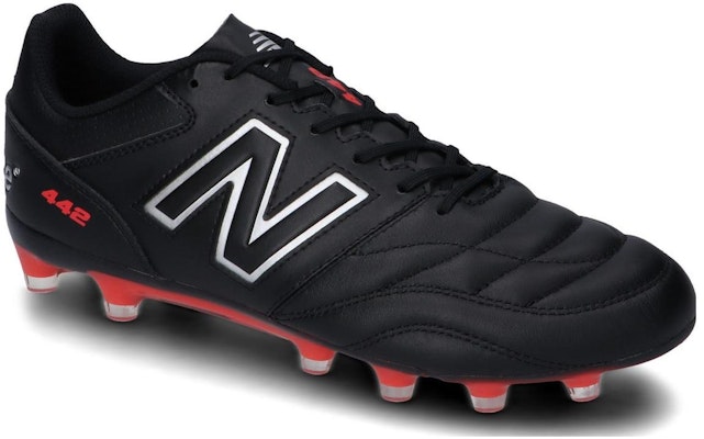Sepatu Bola New Balance 442 Team HG BK2 'Hitam Merah Putih' MS42HBK2 Lookbook Sepatu Bola New Balance 442 Team HG BK2 'Hitam Merah Putih' MS42HBK2