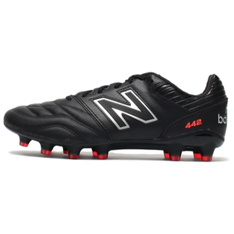 New Balance 442 v2 Pro HG Soccer Shoes 'Black White' MS41HBK2