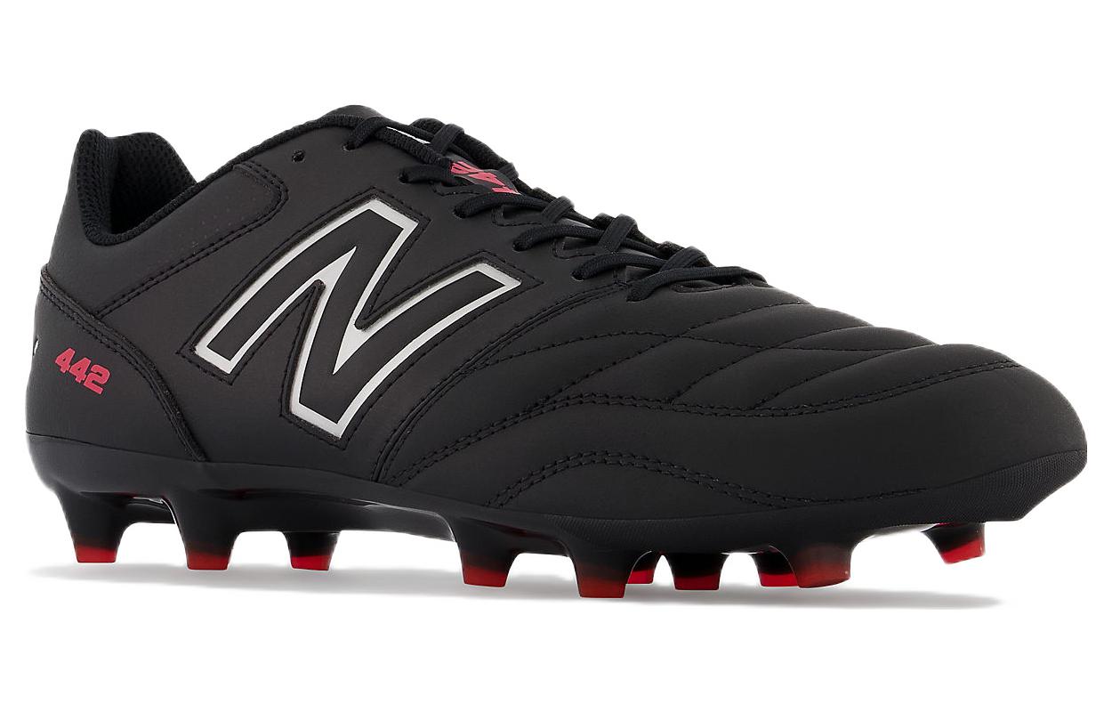 Shop New Balance 442v2 Team FG "黑白" 足球鞋 MS42FBK2