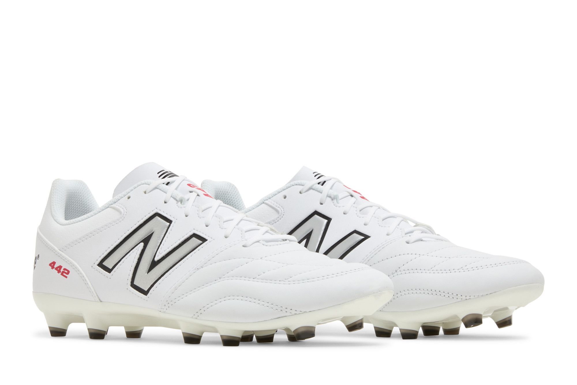 Cheap New Balance 442v2 Team FG ''Bianco Nero'' MS42FWT2