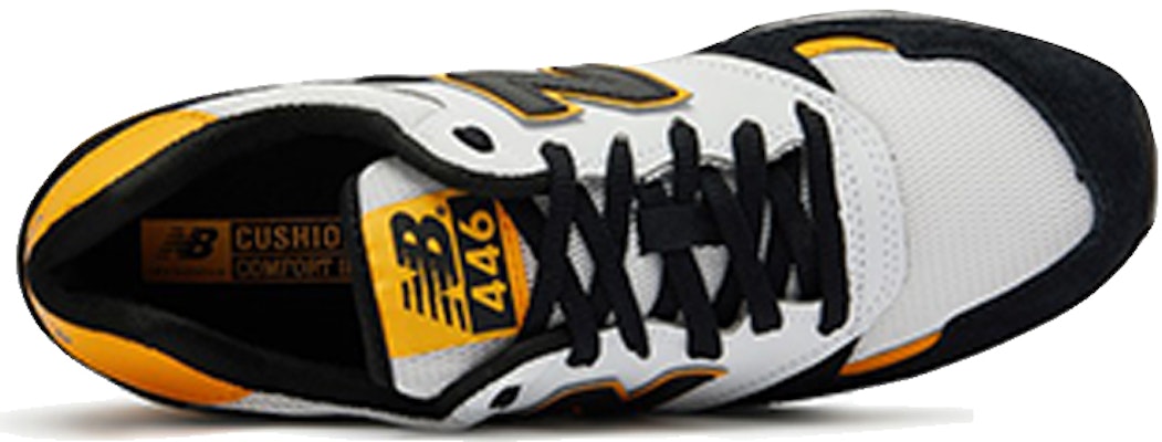Buy New Balance 446 Series Black White Yellow U446GB1 Novelship