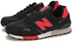 New Balance 446 Potongan Rendah Hitam/Merah U446CBR