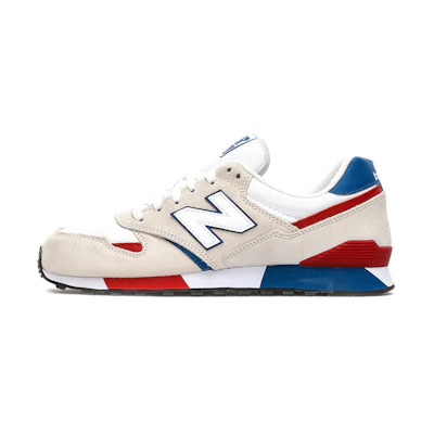 NB 446 Low Cut White/Red/Blue