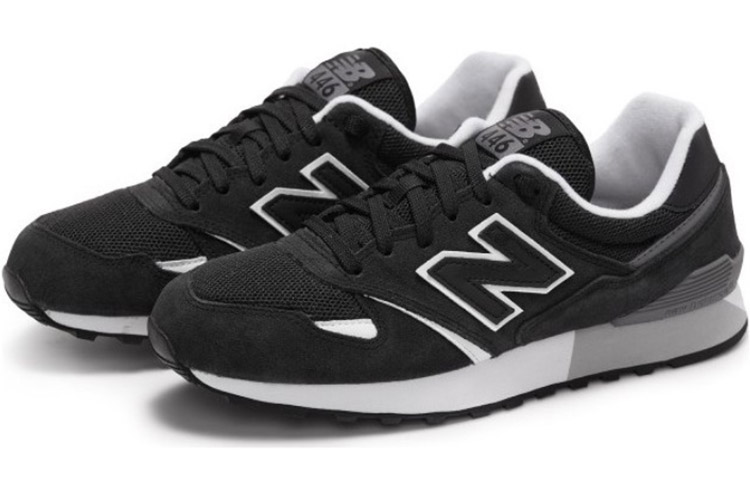 Order New Balance 446 Seri Hitam D Lebar U446CBW