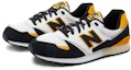 Lookbook New Balance 446 Hitam Putih Kuning U446GB1