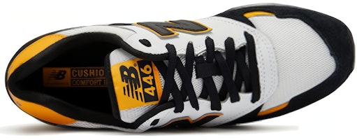 뉴발란스 446 블랙 화이트 옐로우 시리즈 U446GB1 Shop 뉴발란스 446 블랙 화이트 옐로우 시리즈 U446GB1