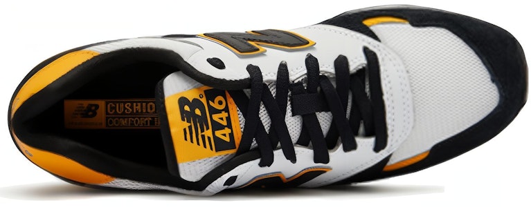 New Balance 446 Seri Hitam Putih Kuning U446GB1 Shop New Balance 446 Seri Hitam Putih Kuning U446GB1