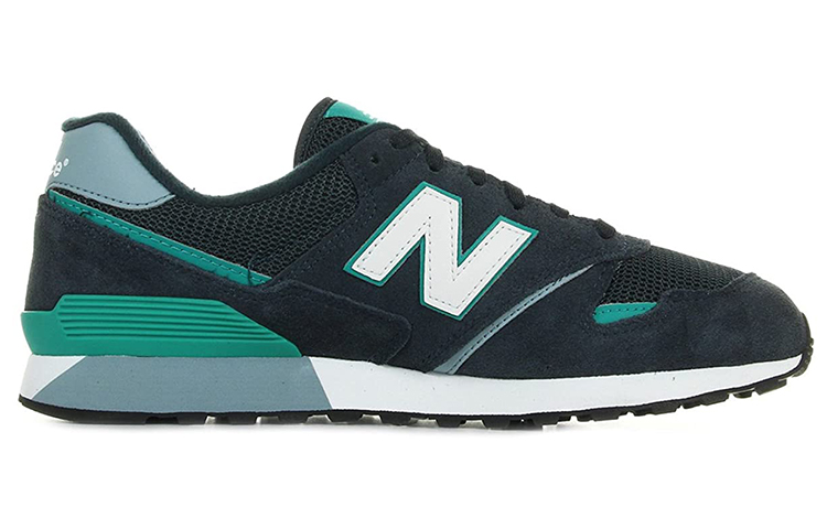 Order New Balance 446系列 低幫跑步鞋 男女同款 黑綠色