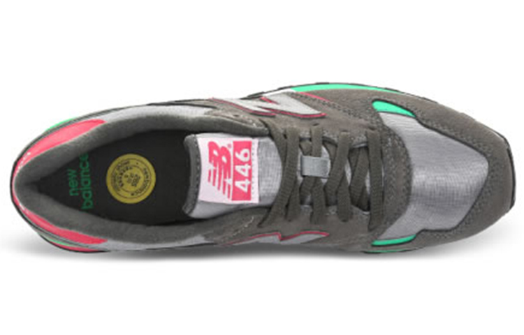 Lookbook New Balance 446系列 休閒低筒跑步鞋 男女同款 棕色