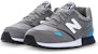 New Balance 446 Series Low-Top Kelabu/Biru U446BG