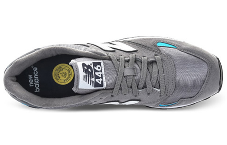 Lookbook New Balance 446 Grau/Blau Low-Top Sneaker U446BG