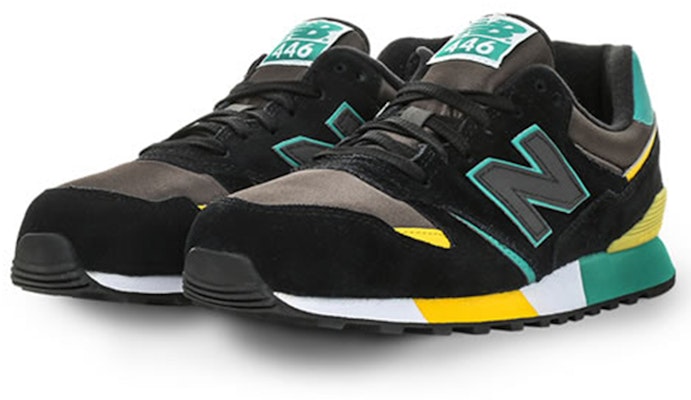 New Balance 446 Low-Top 'Hitam Hijau Putih Kuning' U446SMKG Order New Balance 446 Low-Top 'Hitam Hijau Putih Kuning' U446SMKG