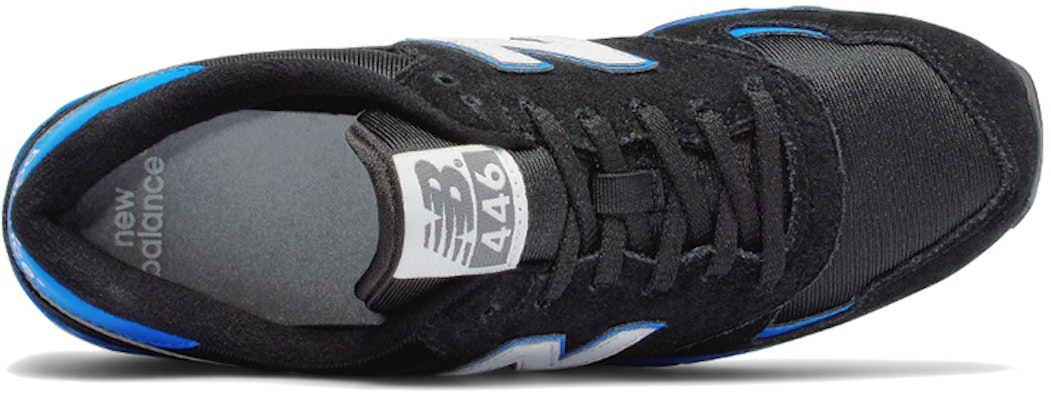 New Balance 446 Series Kasut Rendah Hitam/Biru U446KB Lookbook New Balance 446 Series Kasut Rendah Hitam/Biru U446KB