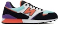 Order New Balance 446 Siri Retro Hitam Merah Ungu U446GA1