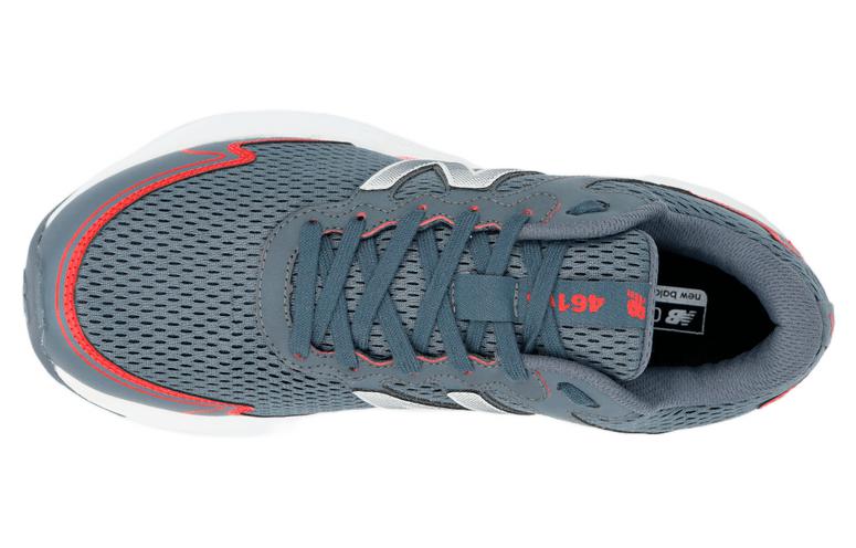 Lookbook New Balance 461 Baskets Basses Rétro Gris Rouge M461AB3
