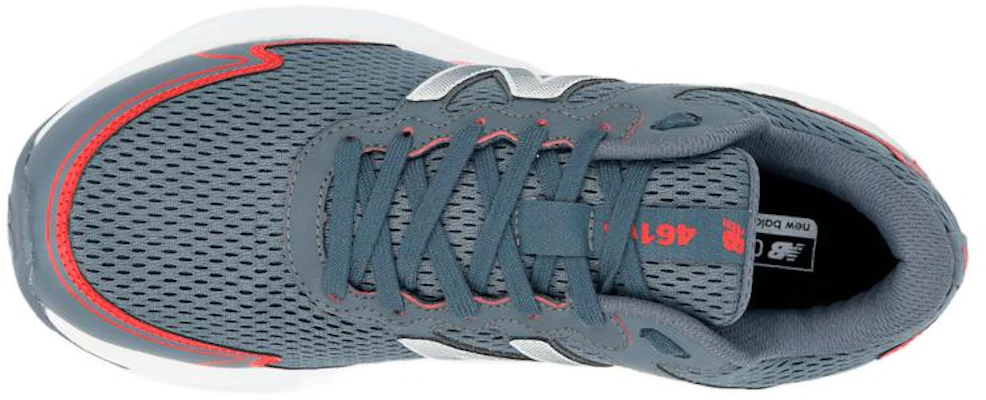 New Balance 461 Baskets Basses Rétro Gris Rouge M461AB3 Lookbook New Balance 461 Baskets Basses Rétro Gris Rouge M461AB3
