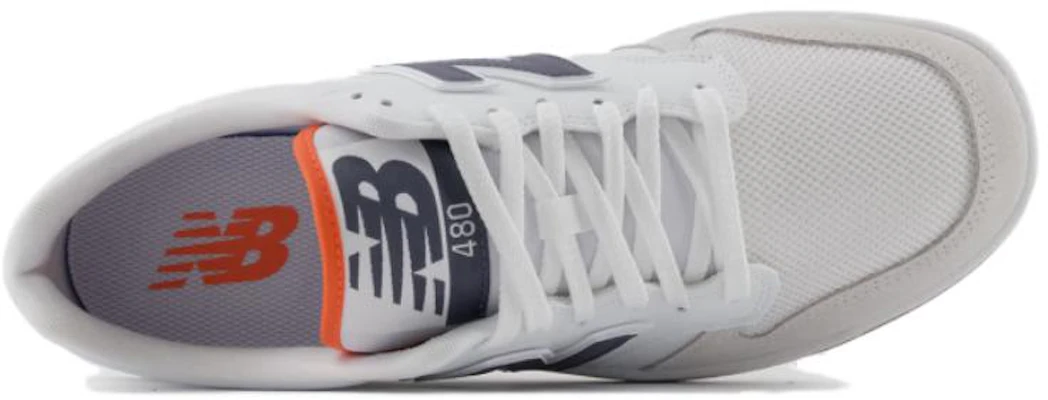 New Balance NB 480 防滑耐磨 低筒 板鞋 通用款 白灰 Details for New Balance NB 480 防滑耐磨 低筒 板鞋 通用款 白灰