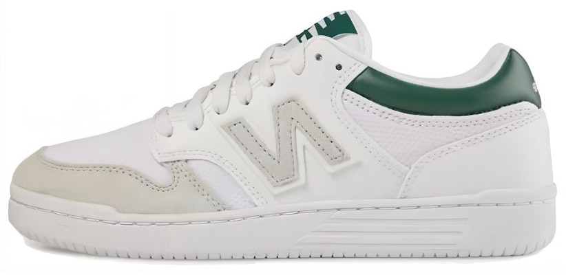 New Balance 480 'White Grey Nightwatch Green' BB480LKD Buy New Balance 480 'White Grey Nightwatch Green' BB480LKD