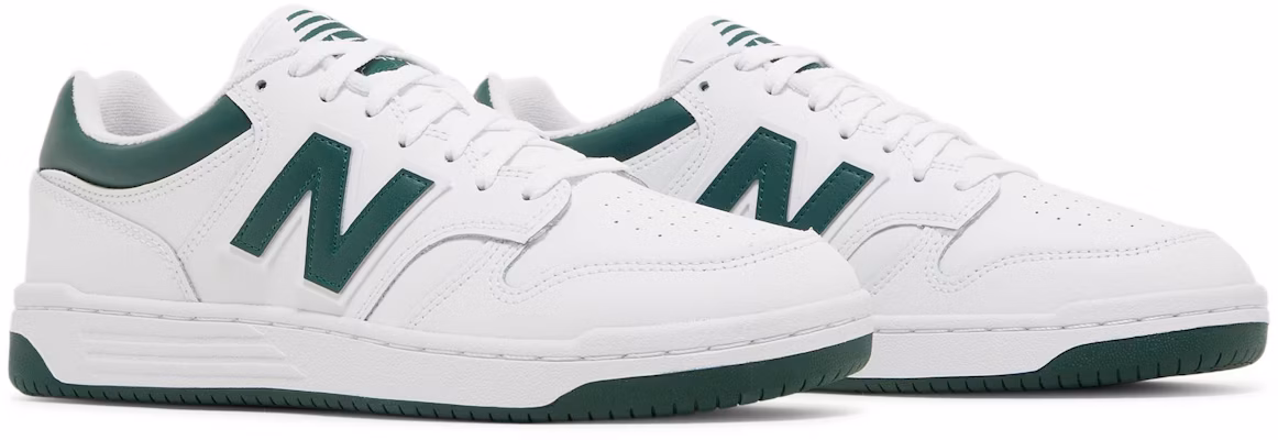 New Balance 480 'White Nightwatch Green' BB480LNG Cheap New Balance 480 'White Nightwatch Green' BB480LNG
