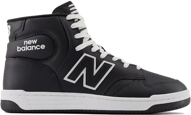 New Balance 480 High 2023 'Hitam' BB480COB Order New Balance 480 High 2023 'Hitam' BB480COB
