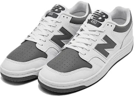 新百伦 NB 480 耐磨透氣 低筒 板鞋 男女同款 白灰 Lookbook 新百伦 NB 480 耐磨透氣 低筒 板鞋 男女同款 白灰