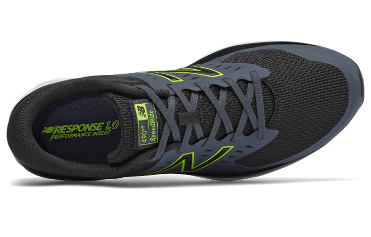 Lookbook New Balance 490 v5 Low-Top Grün Schwarz Sneakers M490CB5