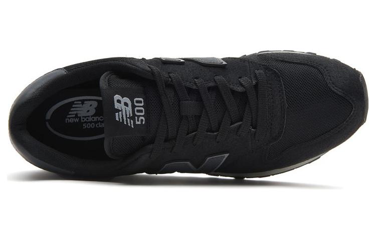Lookbook New Balance 500系列 舒適耐磨跑步鞋 黑灰