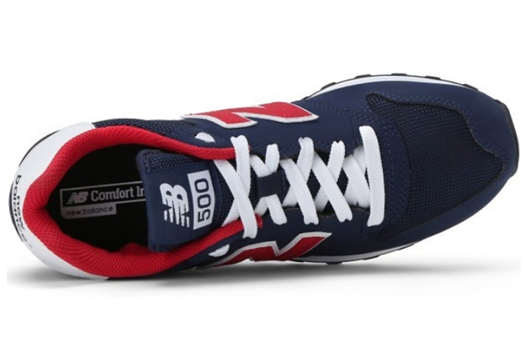 Lookbook New Balance 500 'Biru Kobalt Merah' GM500TRT