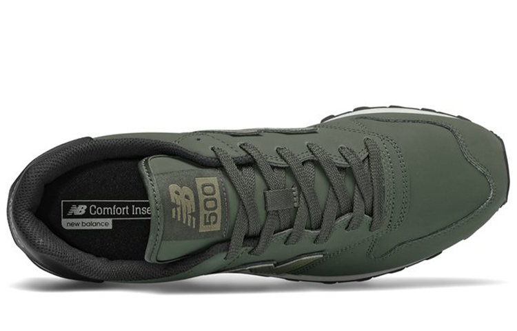 Lookbook New Balance 500系列 墨綠色