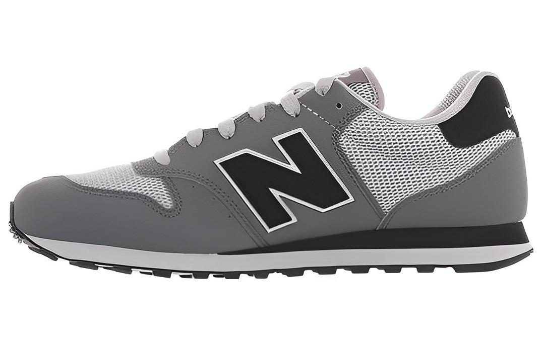 Buy New Balance NB 500 復古 防滑耐磨 低筒 跑步鞋 灰色