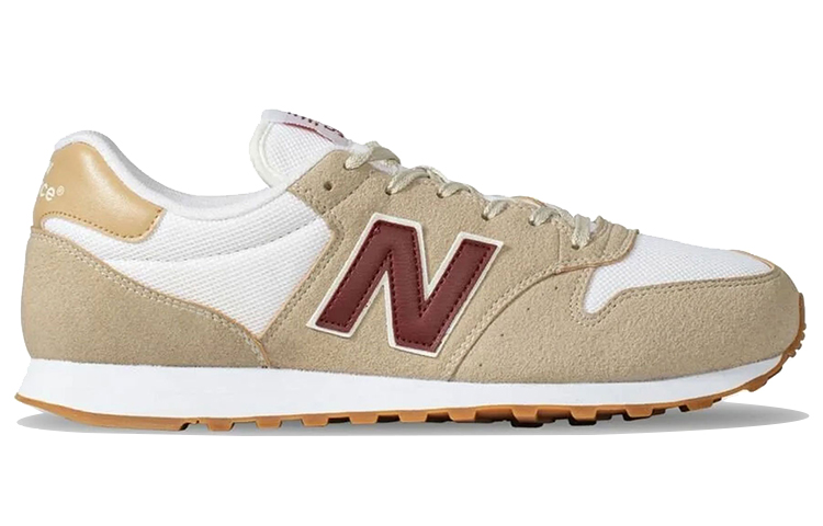 NB 500 Casual Sports Shoes 'Beige White' 圖 2