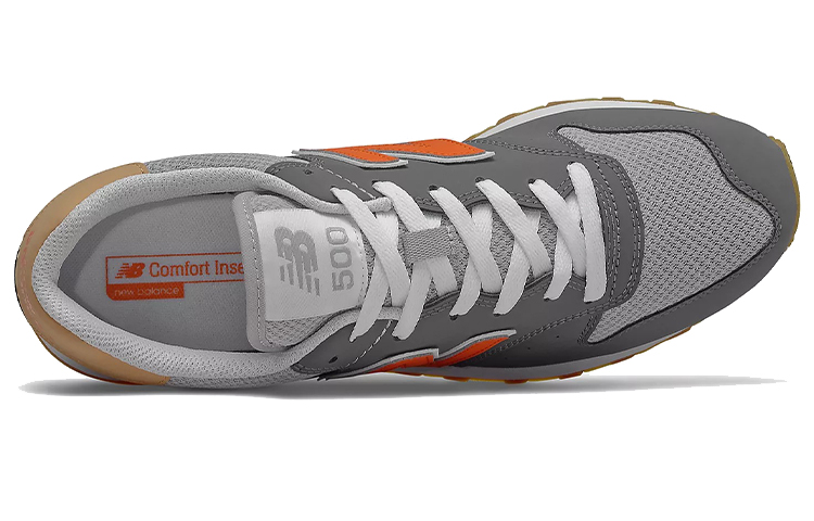 Lookbook New Balance 500 Klasik /Oranye 'Abu-Abu' GM500MT1