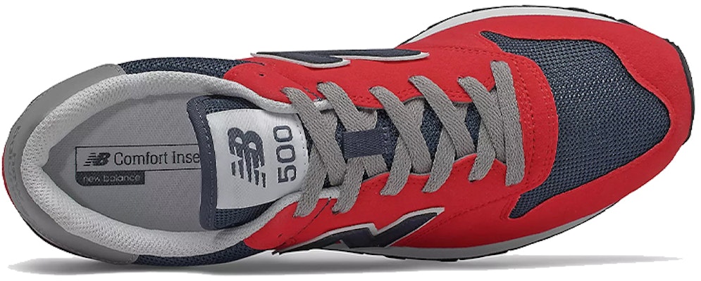 New Balance 500 Classic /Biru 'Merah' GM500TG1 Lookbook New Balance 500 Classic /Biru 'Merah' GM500TG1
