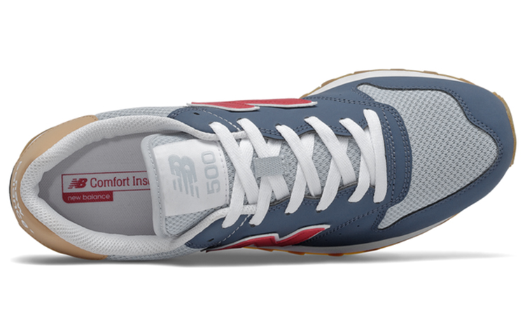 Lookbook New Balance 500 Low 'Biru Merah' GM500MQ1
