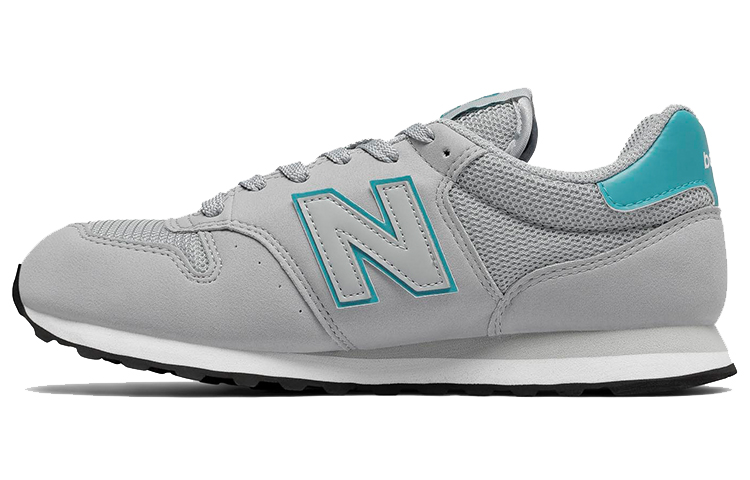 Buy New Balance 500系列 低帮跑步鞋 灰綠色