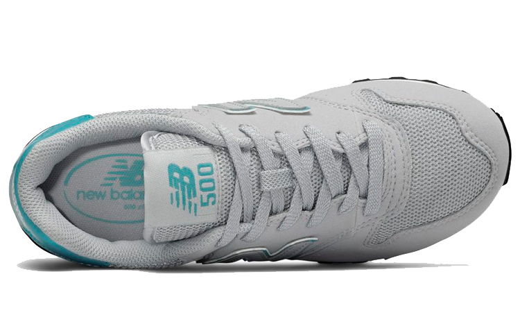 Lookbook New Balance 500系列 低帮跑步鞋 灰綠色