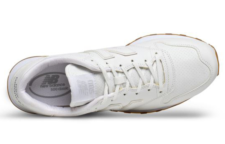 Lookbook 뉴발란스 500 화이트 (New Balance 500 White) GM500TLW