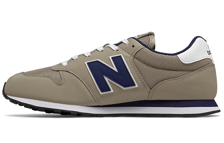 Buy New Balance NB 500 透氣耐磨 低幫 跑步鞋 男款 淺褐色