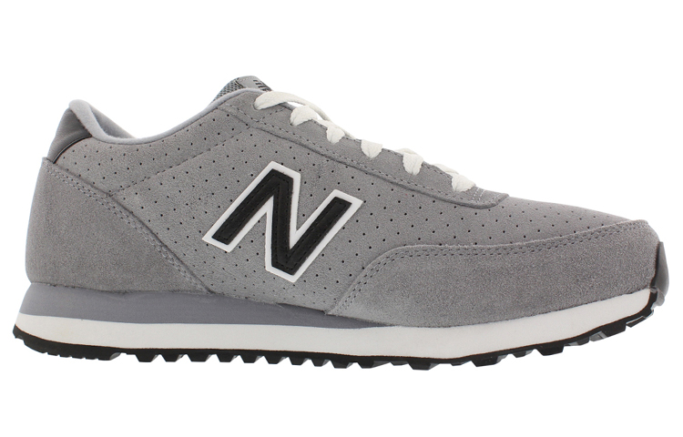 Order New Balance 501系列 "Suede" 低筒跑步鞋 灰色