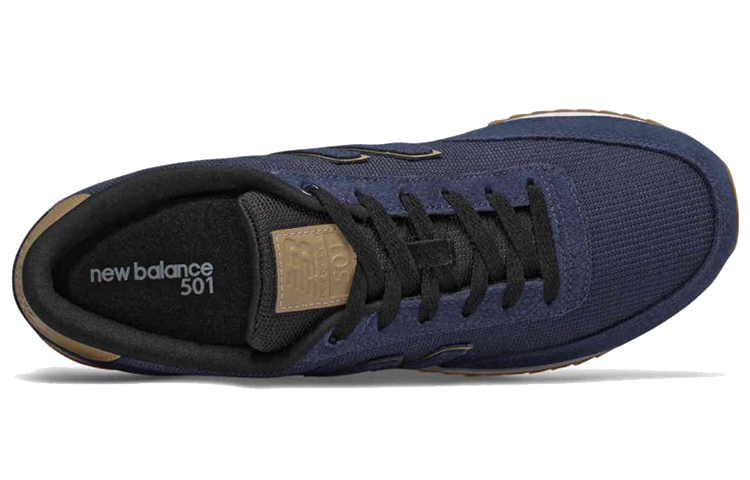 Lookbook New Balance 501 Klassisch ''Blau Braun Weiß'' MZ501TLB
