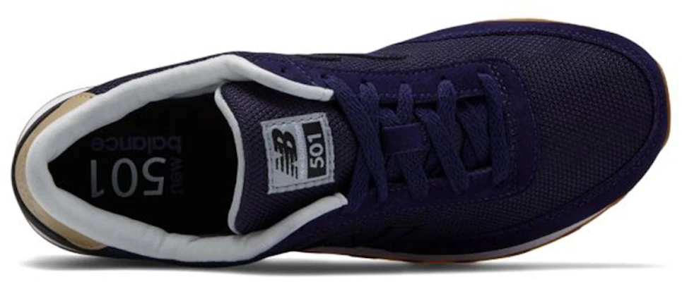 New Balance 501 Serie ''Blu Scuro Bianco Grigio'' ML501JNC Lookbook New Balance 501 Serie ''Blu Scuro Bianco Grigio'' ML501JNC