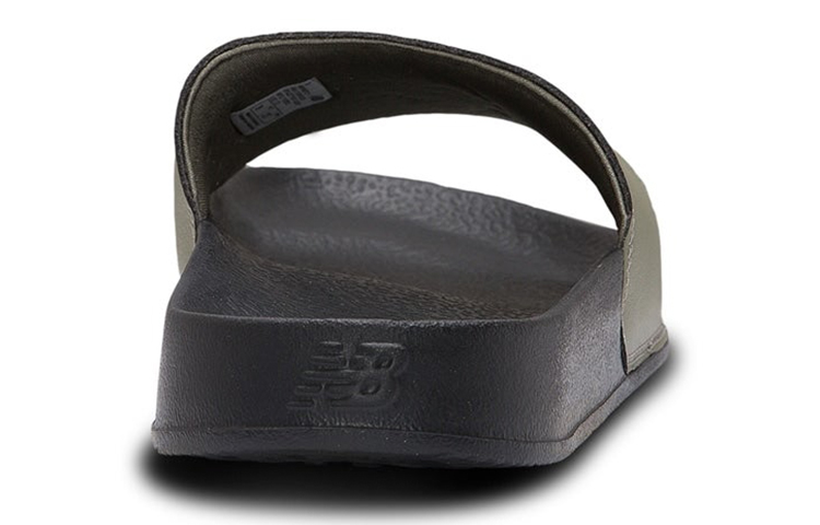 Shop New Balance 50系列 休閒拖鞋 男女款 軍綠黑