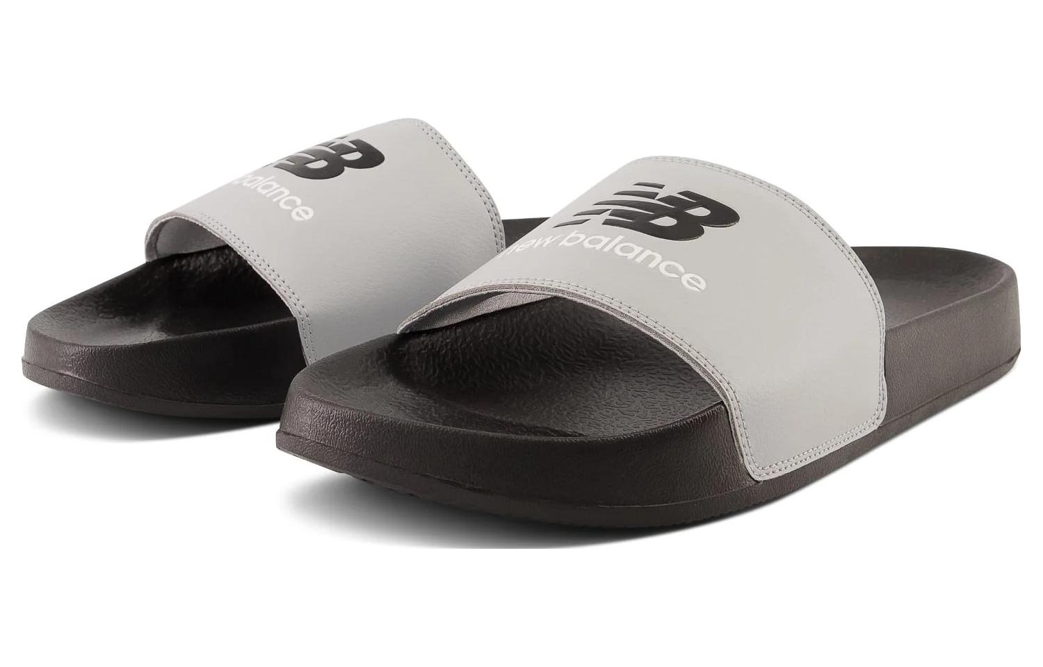 Lookbook New Balance 50 Slides ''Grau Schwarz'' SUF50UG1