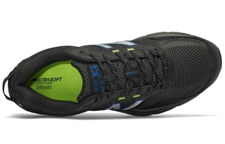 Lookbook New Balance 510 Série v4 Trail Noir/Bleu MT510CR4