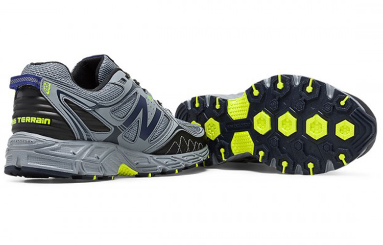 Shop New Balance 510 v3 Trail 減震透氣舒適 低筒運動鞋 灰色
